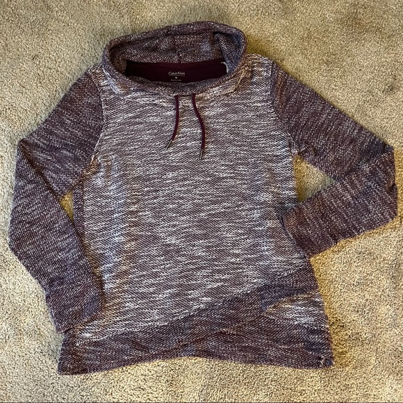 Calvin Klein Cowl Neck Sweatshirt - Picture 2 of 9